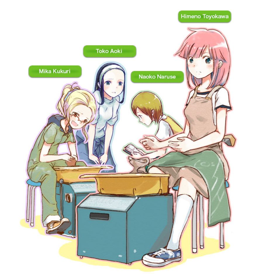 Yakunara MugCup Mo Characters