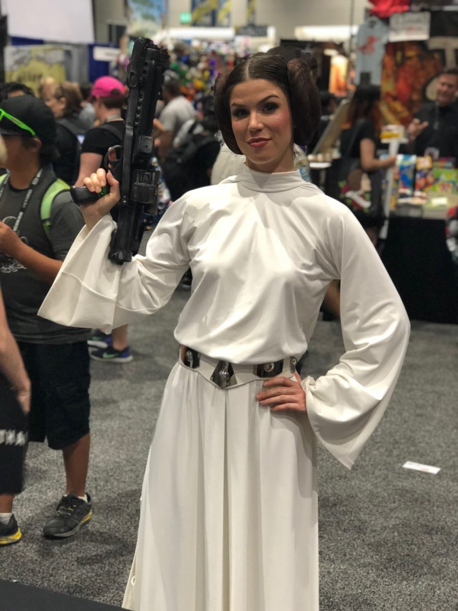 San Diego Comic Con Cosplay Princess Leia 2