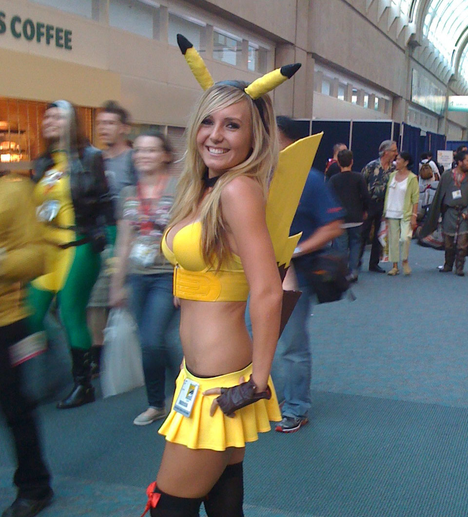 San Diego Comic Con Pikachu Cosplay