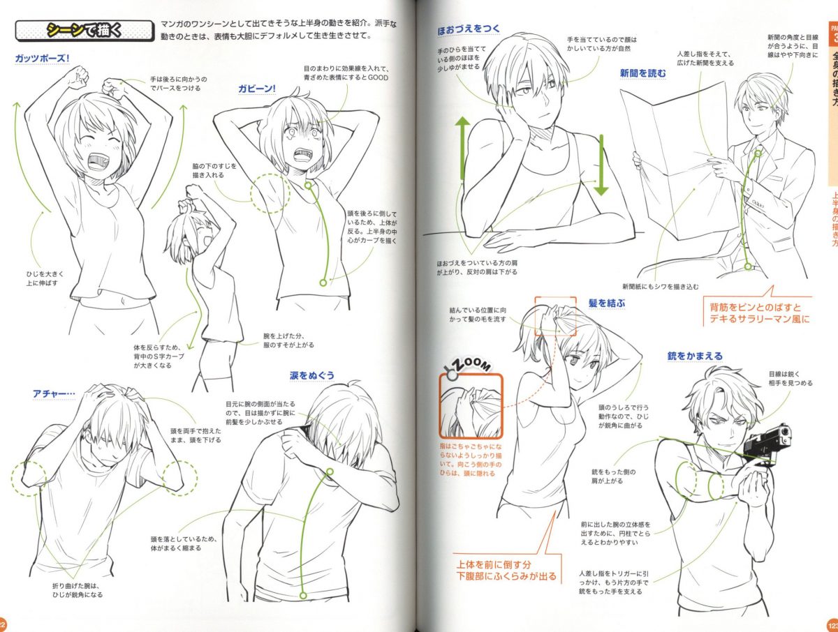 Manga Character Sketch For Beginners How To Draw Manga Characters 0005
