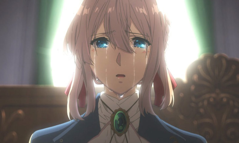 Violet Evergarden Crying