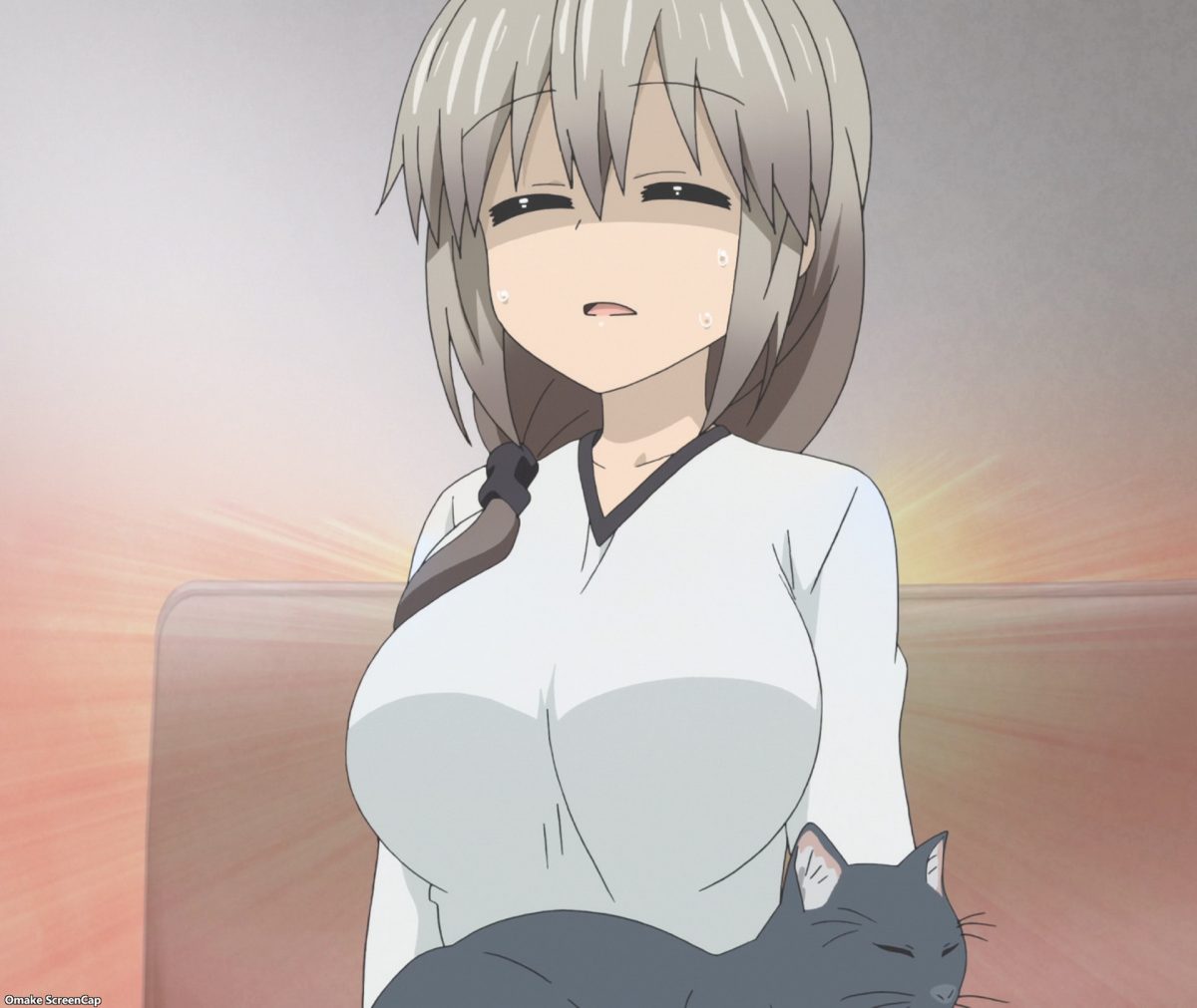 Uzaki Chan Wa Asobitai! Episode 9 Tsuki Thinks Focus On Chest