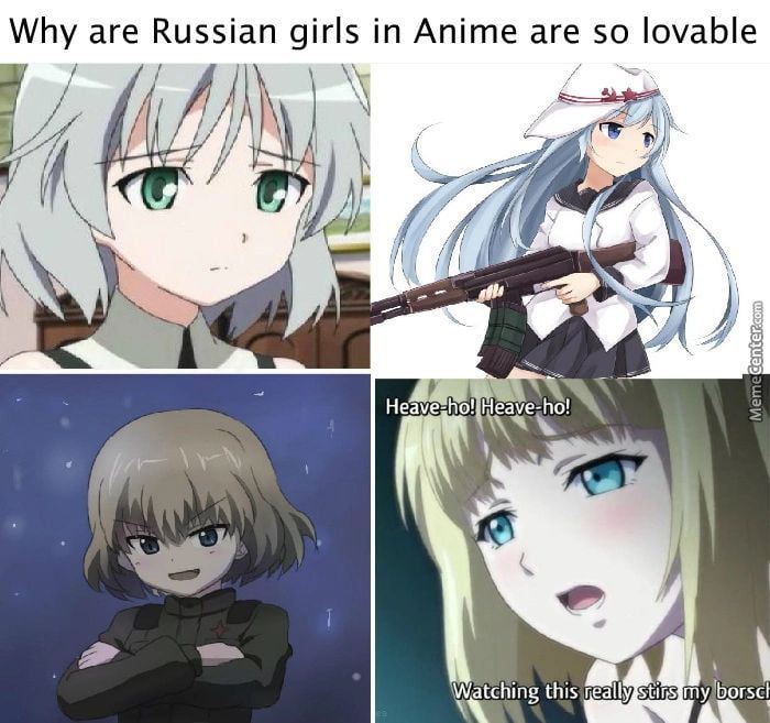 Russian Girls In Anime