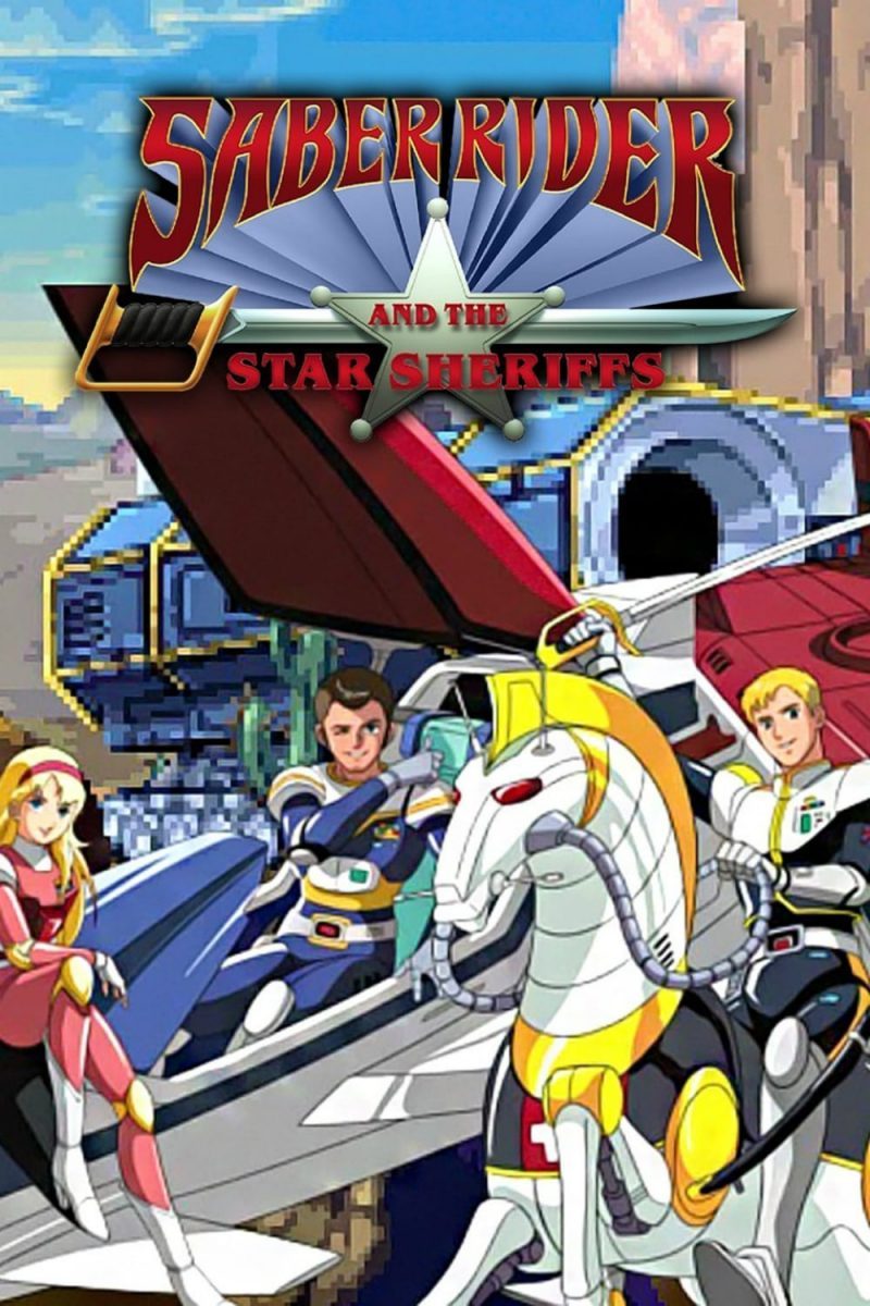 Saber Rider Anime Poster