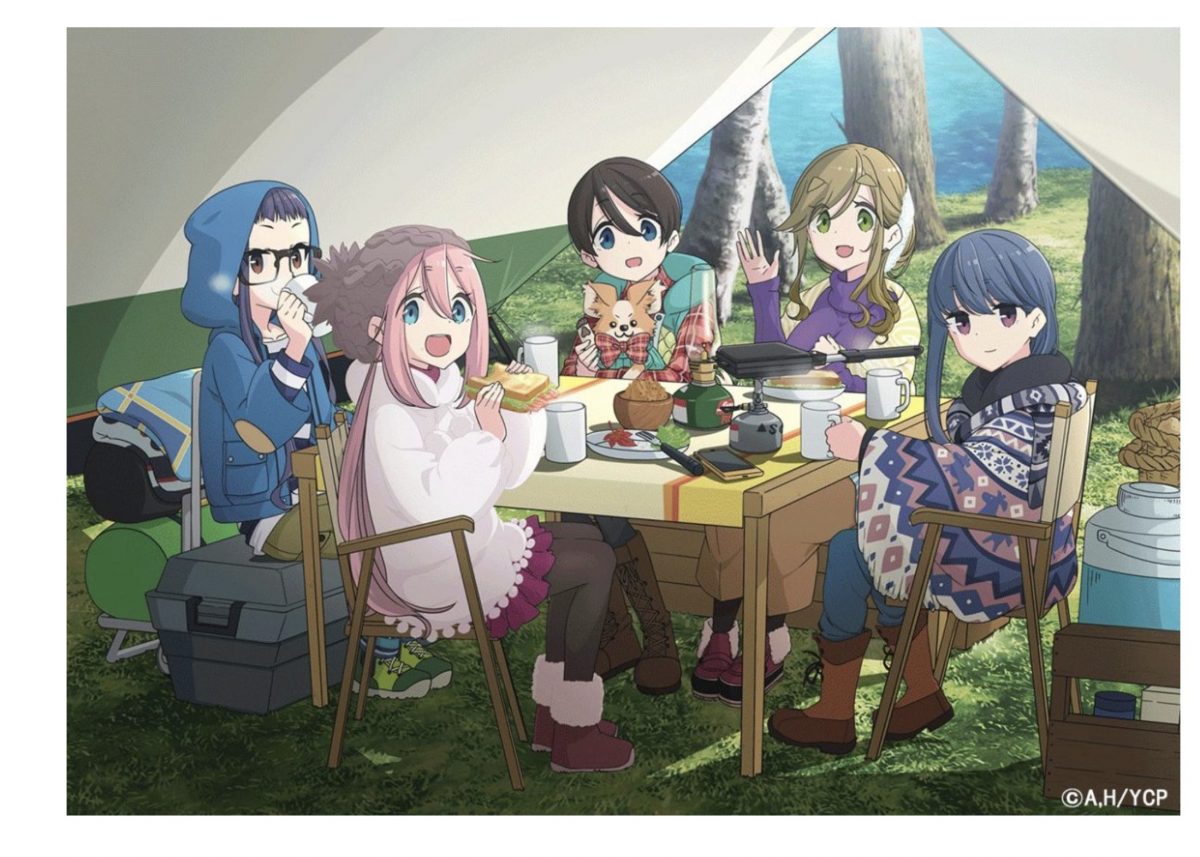HD wallpaper: Yuru Camp, anime, anime girls eating, Rin Shima, Nadeshiko  Kagamihara | Wallpaper Flare