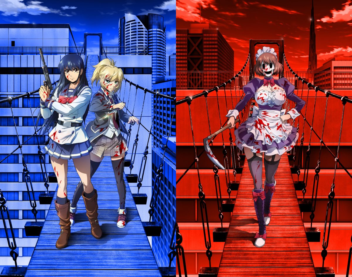 dis jaka anime: high rise invasion character: sniper mask & kuon #anime  #animeedits #animes #animekawaii #kawaii #otaku #animegirls… | Instagram