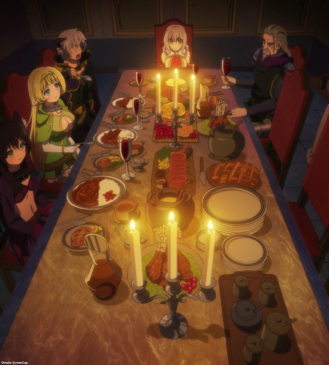 Isekai Maou S2 Episode 2 Banquet For Lumachina And Guests