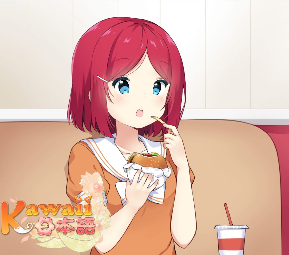 KawaiiNihongo Aoi To Eat Card