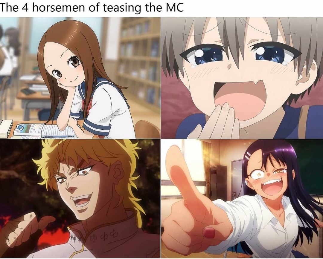 Teasing Anime Girls