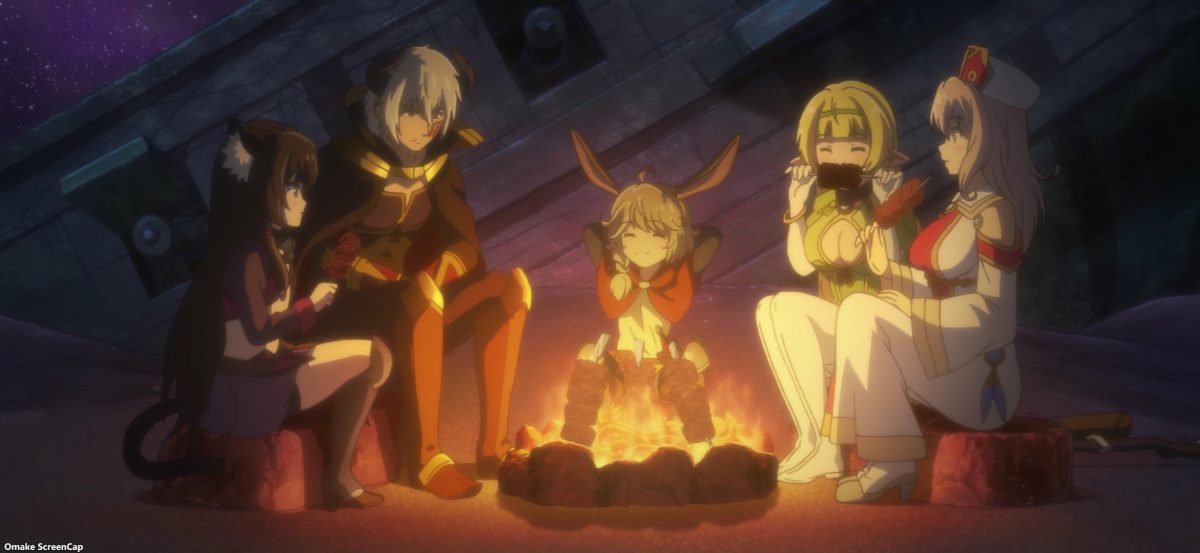 Isekai Maou S2 Episode 4 Diablo Party Campfire