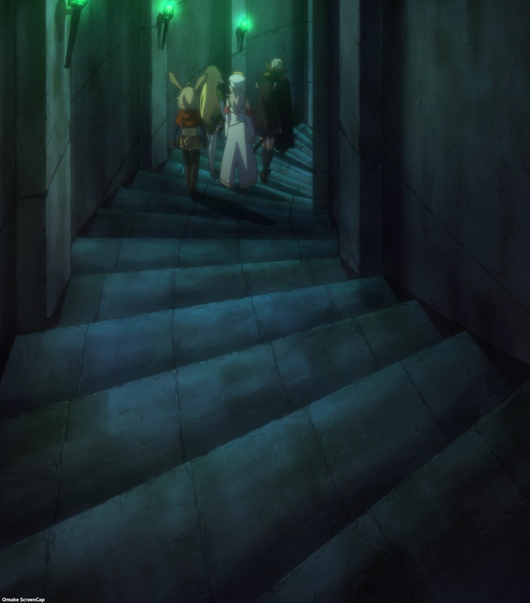 Isekai Maou S2 Episode 4 Diablo Party Descends Staircase