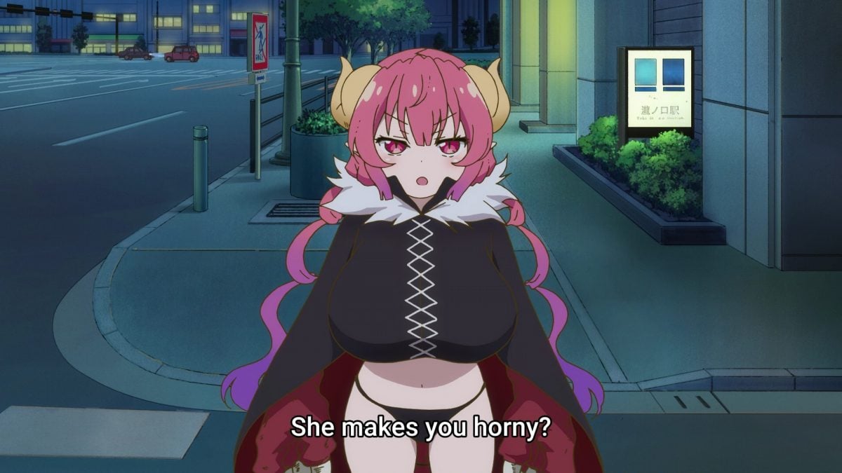 Miss Kobayashi's Dragon Maid S Episode 1 Ilulu Asks Horny Question