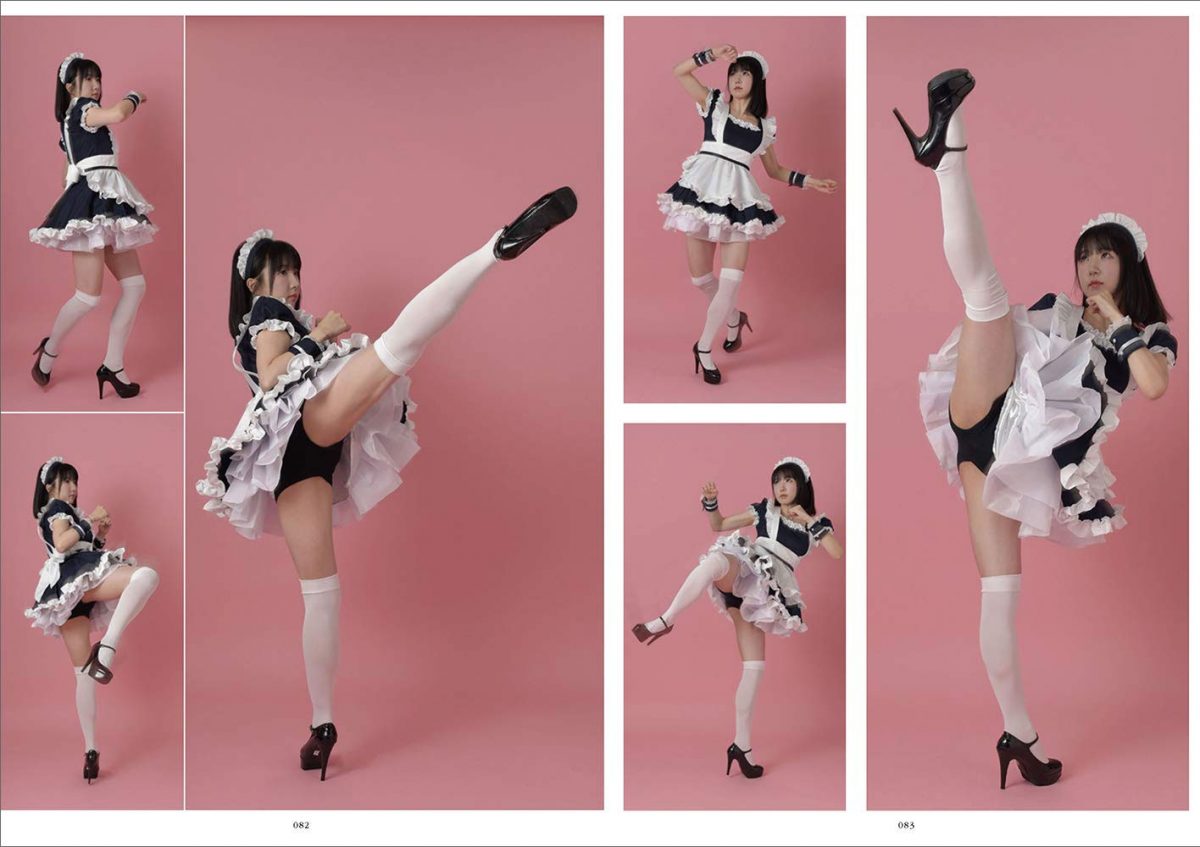 Cosplay Fighting Pose Collection Strong & Cute Girl Lee Lyn 0006