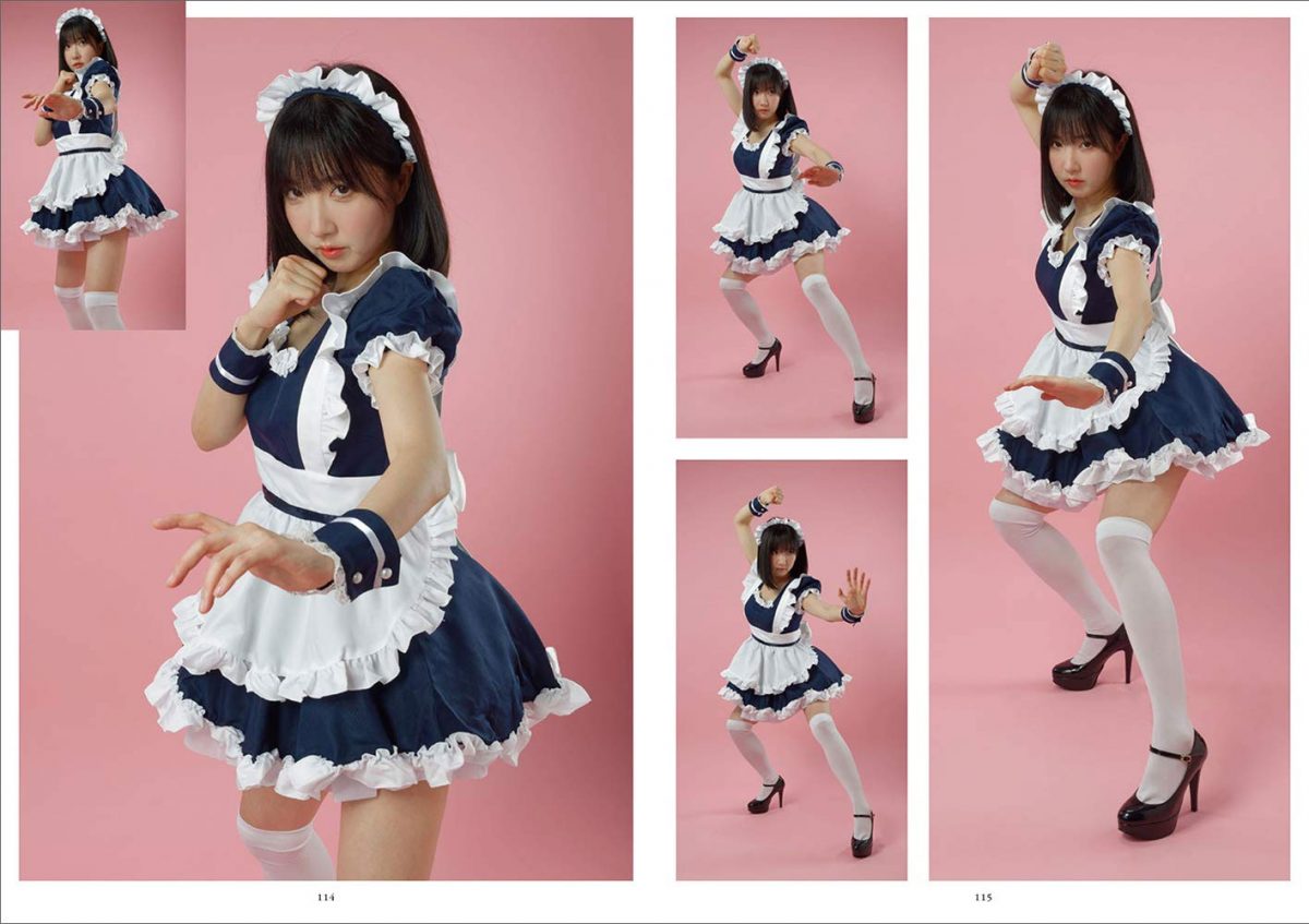 Cosplay Fighting Pose Collection Strong & Cute Girl Lee Lyn 0007