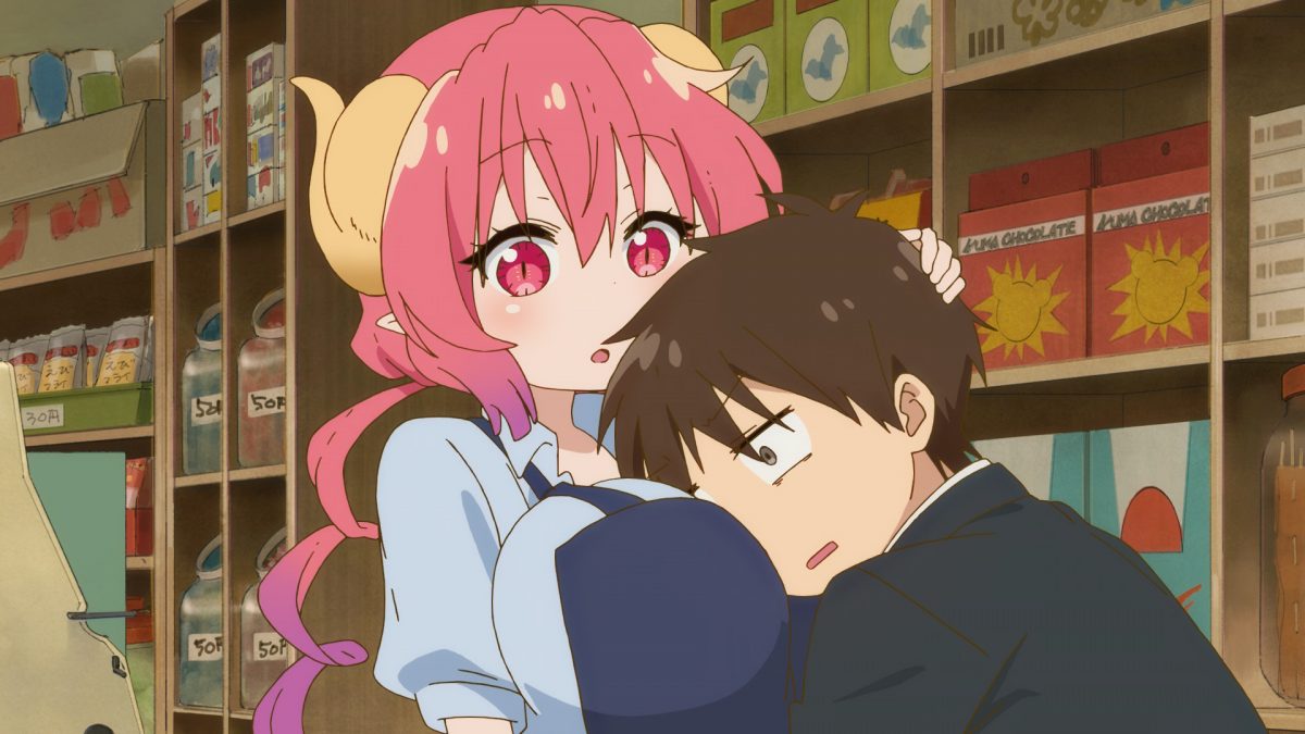 Miss Kobayashi’s Dragon Maid S Episode 5 Ilulu Pats Taketo's Head