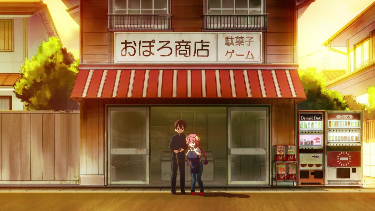 Miss Kobayashi’s Dragon Maid S Episode 5 Taketo Ilulu In Front Of Candy Store
