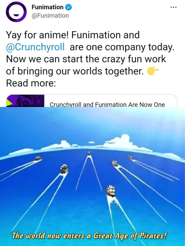 Funimation Crunchyroll Sony 