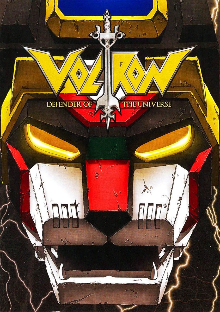 Voltron Cartoon Poster