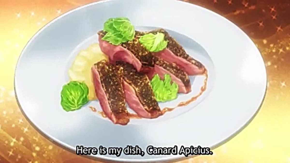 Food Wars Second Plate Episode 7 Canard Apicius - Cooking Anime
