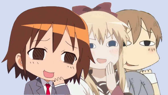 Smug Laughing Anime Girls