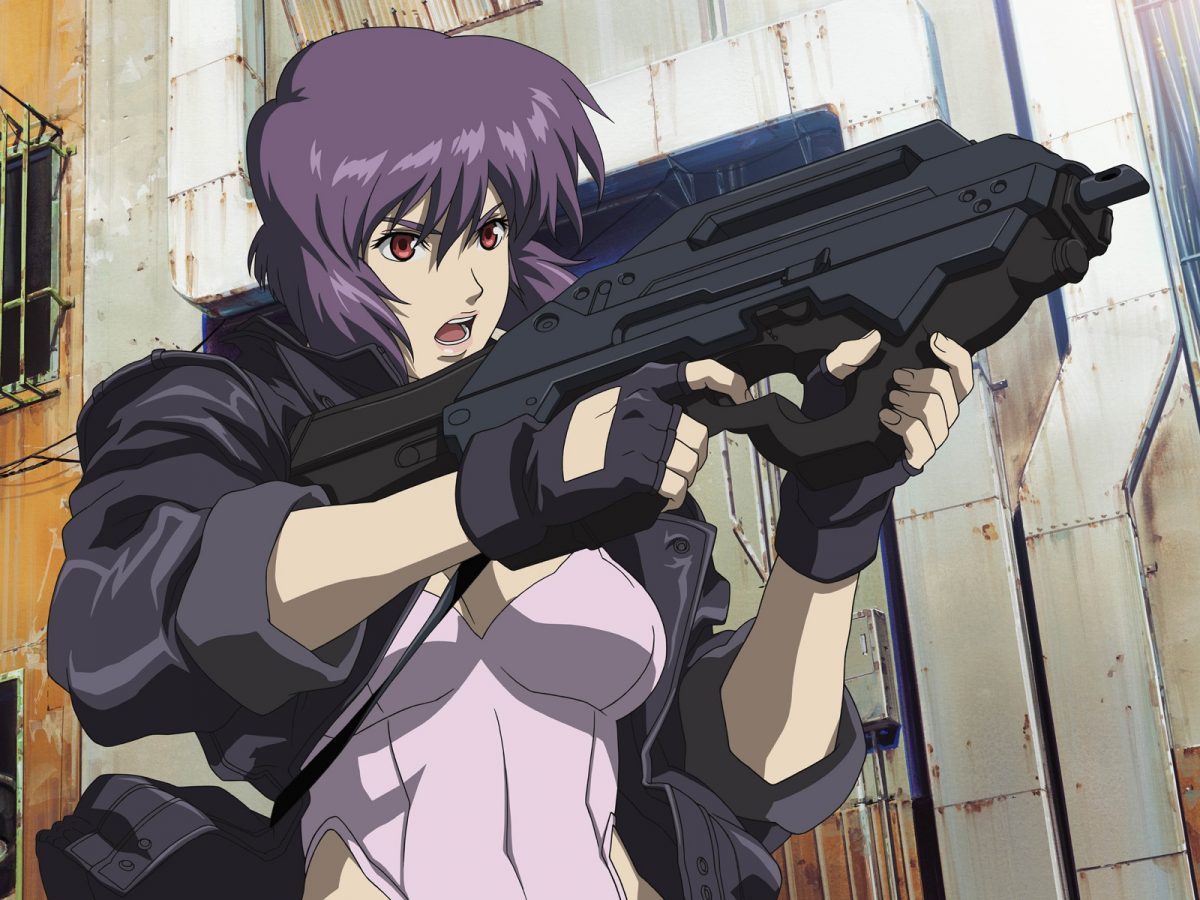 Ghost In The Shell StandAlone Complex Major With Gun
