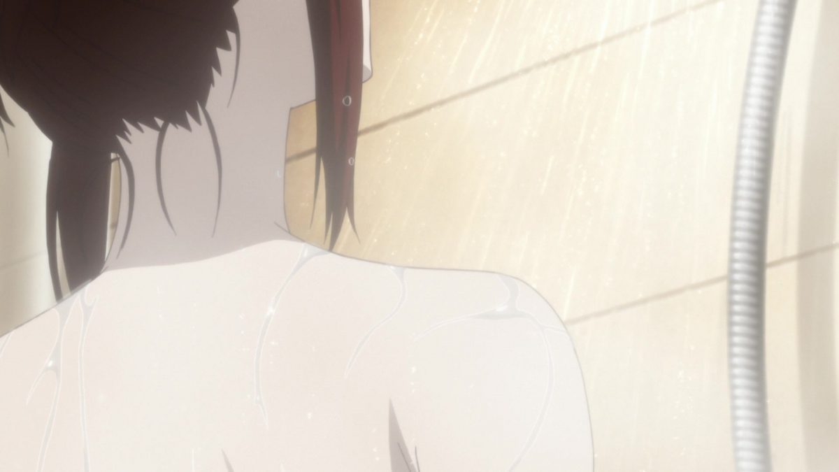 SteinsGate Movie Kurisu Shower 2 Anime Visual