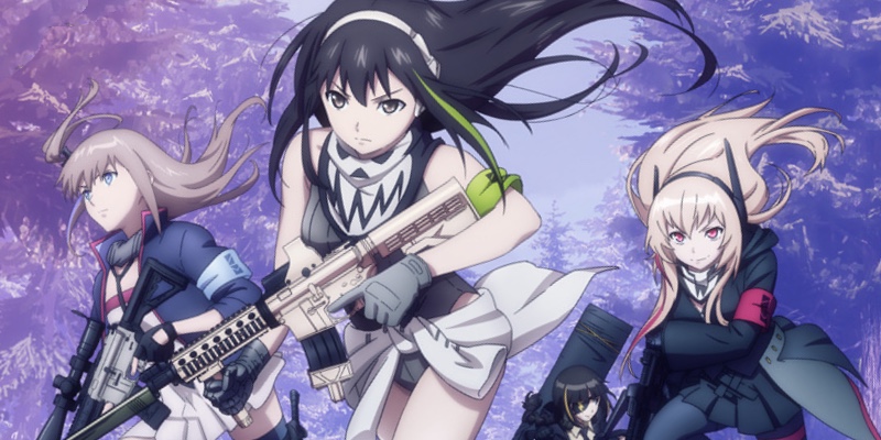 Anime Girls Frontline Guns Rifles 4K Wallpaper #2