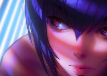 Ghost In The Shell SAC 2045 S2 ED Motoko Peers Through Blinds