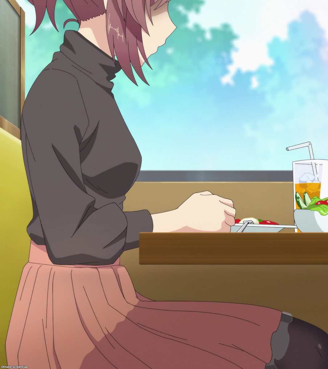 Science Fell In Love, So I Tried To Prove It S2 Episode 9 Kotonoha Sits In Diner Booth