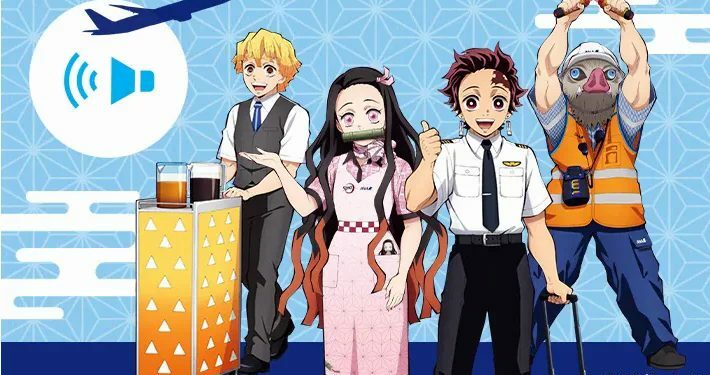 Kimetsu No Aida Sponsored Flights To Ishigaki Okinawa