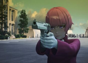 Ghost In The Shell SAC 2045 S2 Episode 3 Purin Aims Handgun