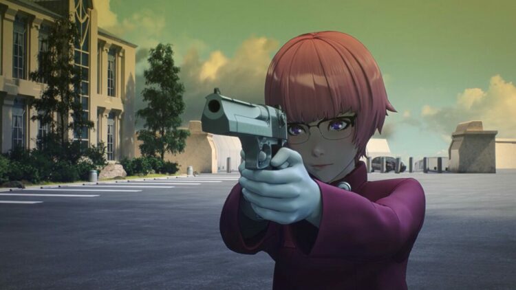 Ghost In The Shell SAC 2045 S2 Episode 3 Purin Aims Handgun