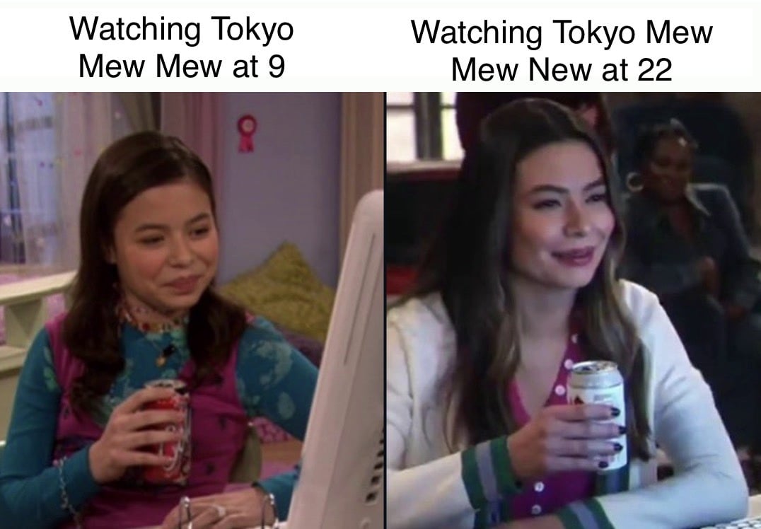 Watching Tokyo Mew Mew magical girl anime
