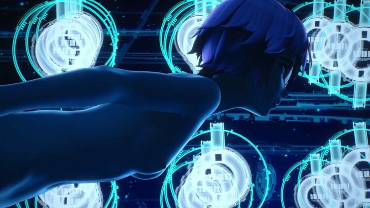 Ghost In The Shell SAC 2045 S2 Episode 7 Purin Dives Through Her Database