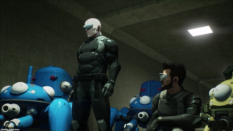Ghost In The Shell SAC 2045 S2 Episode 9 Borma Tries To Connect To N