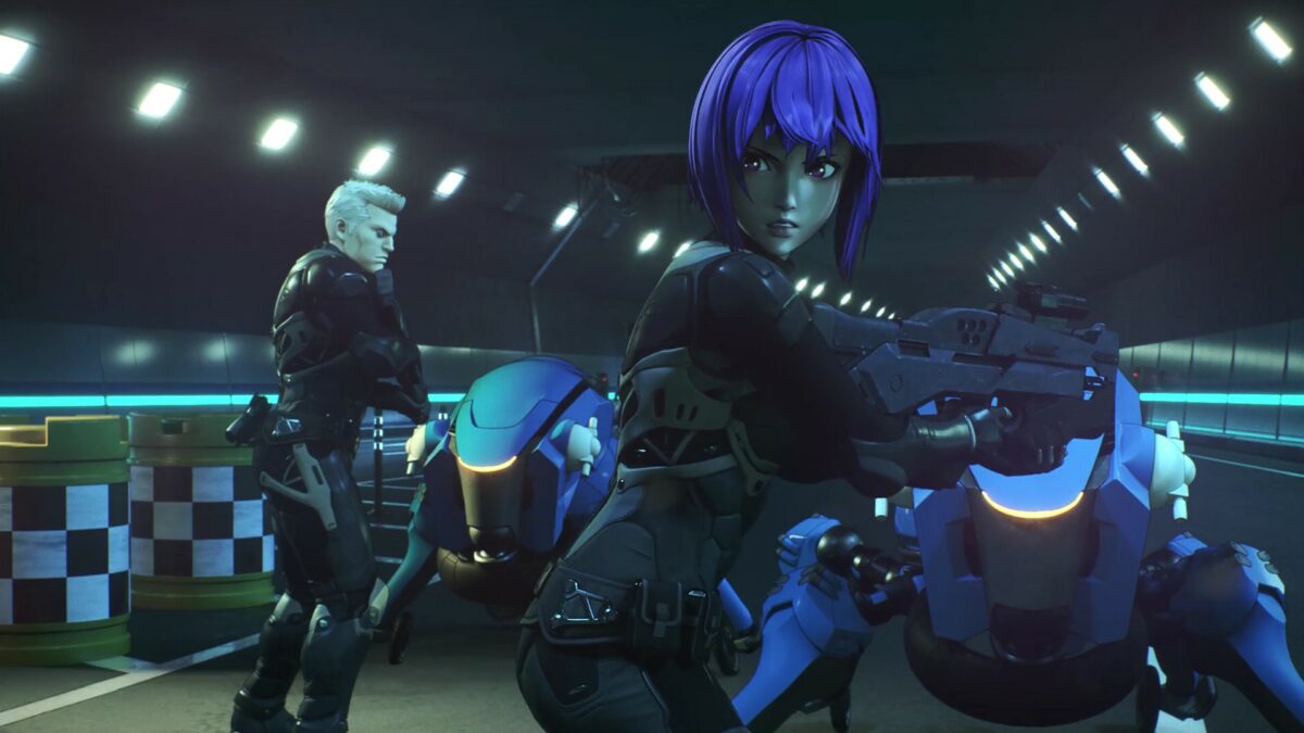 Ghost In The Shell SAC 2045 S2 Episode 9 Motoko Watches Trauma