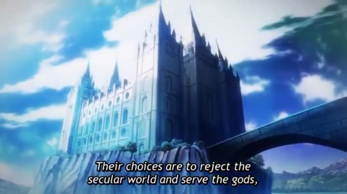 Mormon Temple Makes An Appearance In Anime