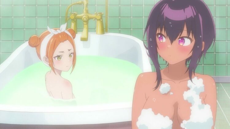 The Maid I Hired Recently Is Mysterious Episode 9 Lilith Talks To Natsume In Bathtub