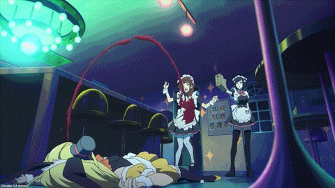 Akiba Maid War Episode 1 Maid Boss Keeps Spraying Blood