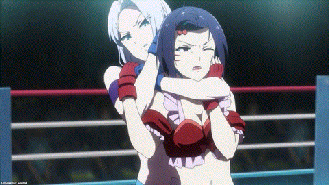 Akiba Maid War Episode 3 Ranko Stops Punch On Zoya