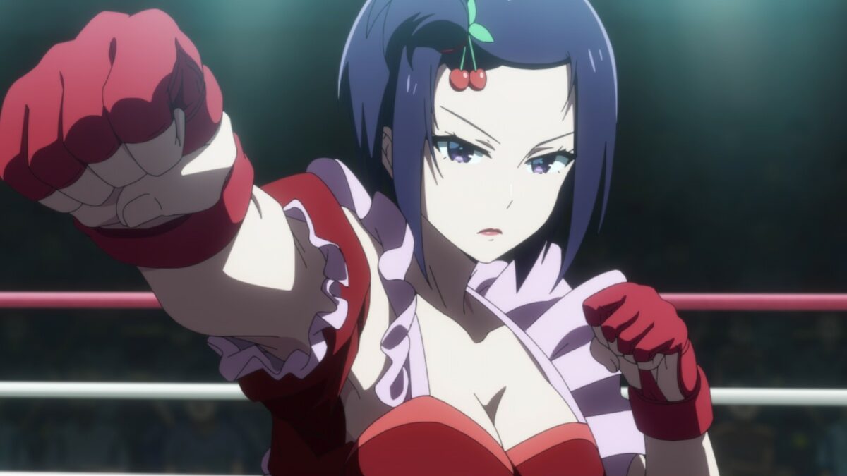Akiba Maid War Episode 3 Ranko Straight Punch
