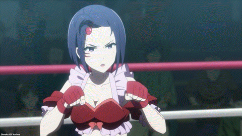 Akiba Maid War Episode 3 Ranko Zoya Pound Fists
