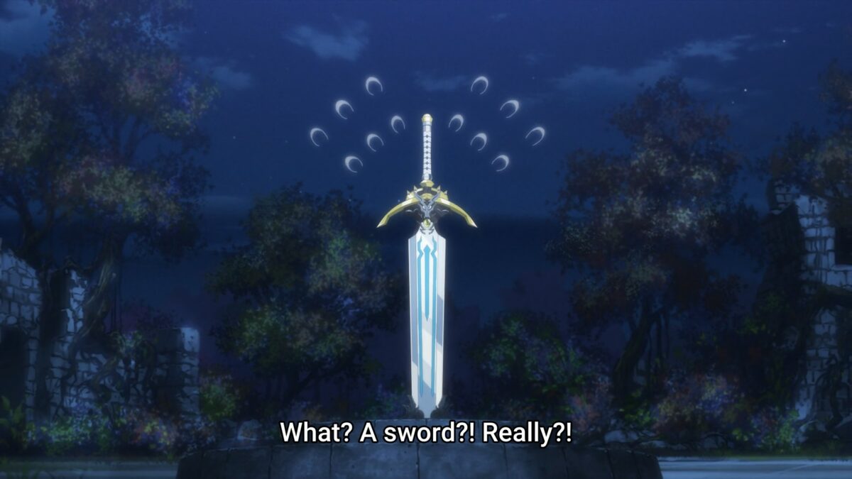 Reincarnated As A Sword Fantasy Anime