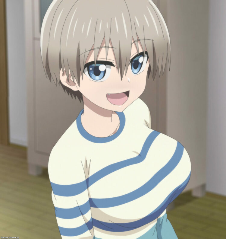 Uzaki Chan Wants To Hang Out! S2 Episode 6 Uzaki Chan Smiles Up At Sakurai