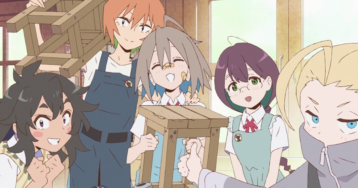 Honey's Anime on X: Cute girls doing DIY!? Yes! in the Do It Yourself anime! Coming soon  #DIY #animenews #newanime  #comingsoon #animegirls #sliceoflife #anime #news   / X