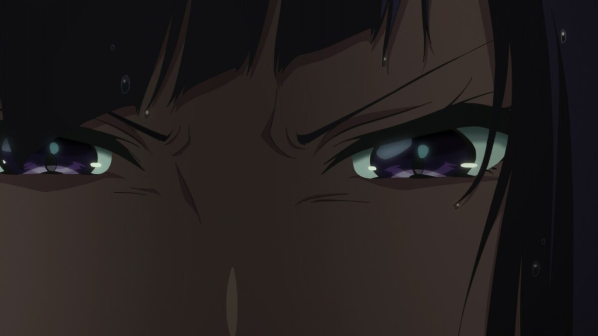 Akiba Maid War Episode 10 Ranko Angry Glare