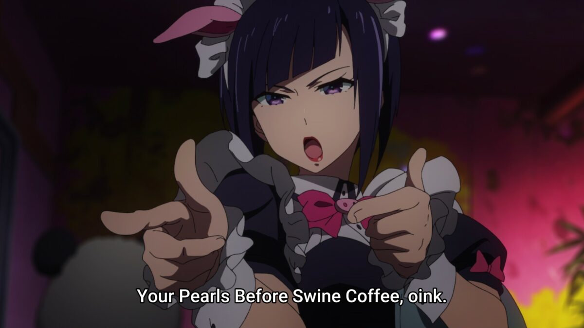 Akiba Maid War Episode 10 Ranko Pearls Before Swine Coffee