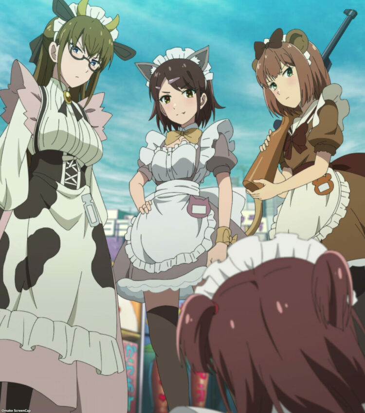 Akiba Maid War Episode 9 Maids Bully Nagomi