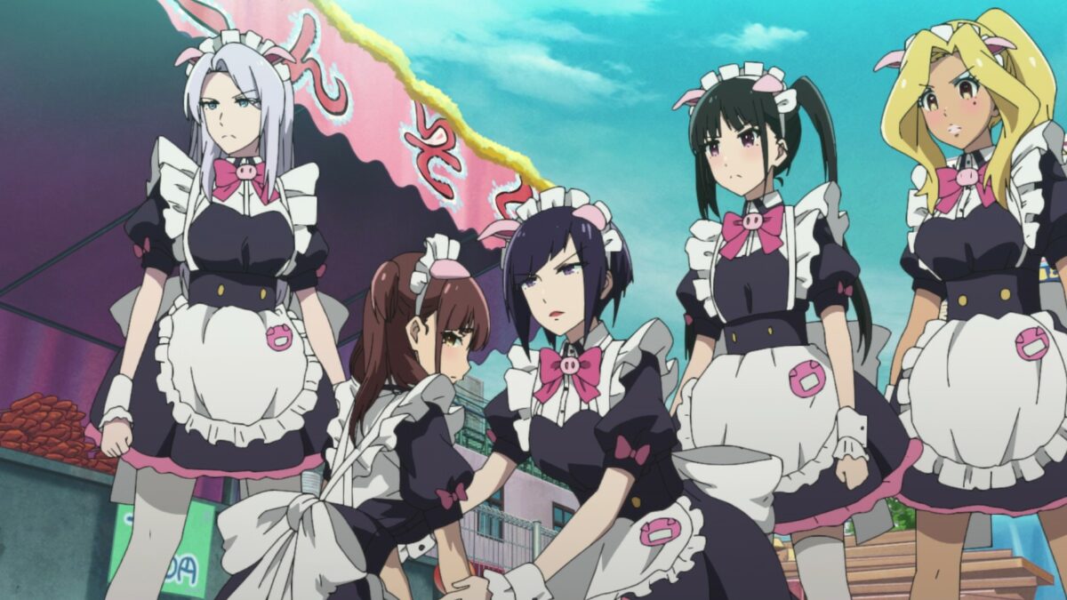 Akiba Maid War Episode 9 Oinky Doink Maids With Nagomi