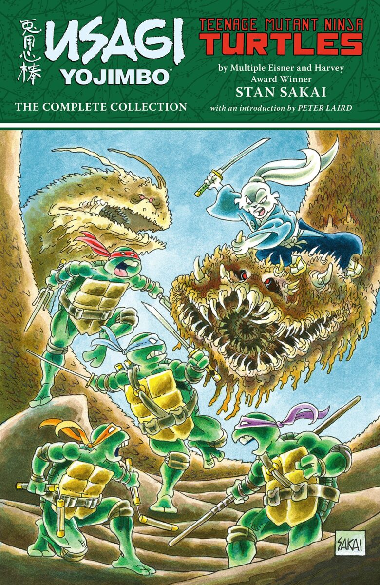 Usagi Yojimbo Teenage Mutant Ninja Turtles Complete Collection Manga Cover 01